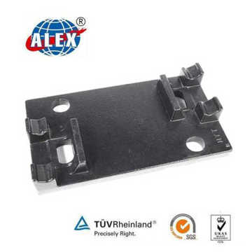 Cast Rail Tie Plate for Pandrol Fastening System